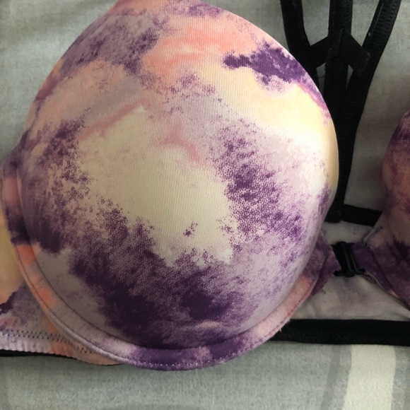 PINK straps halter push up bra - Picture 2 of 6